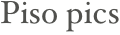 Piso pics